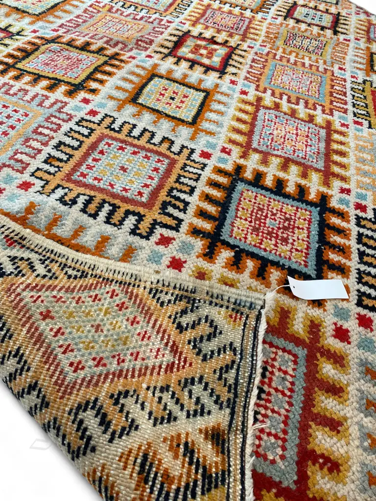 Berber Morocco wool/cotton pile rug, Image 1++